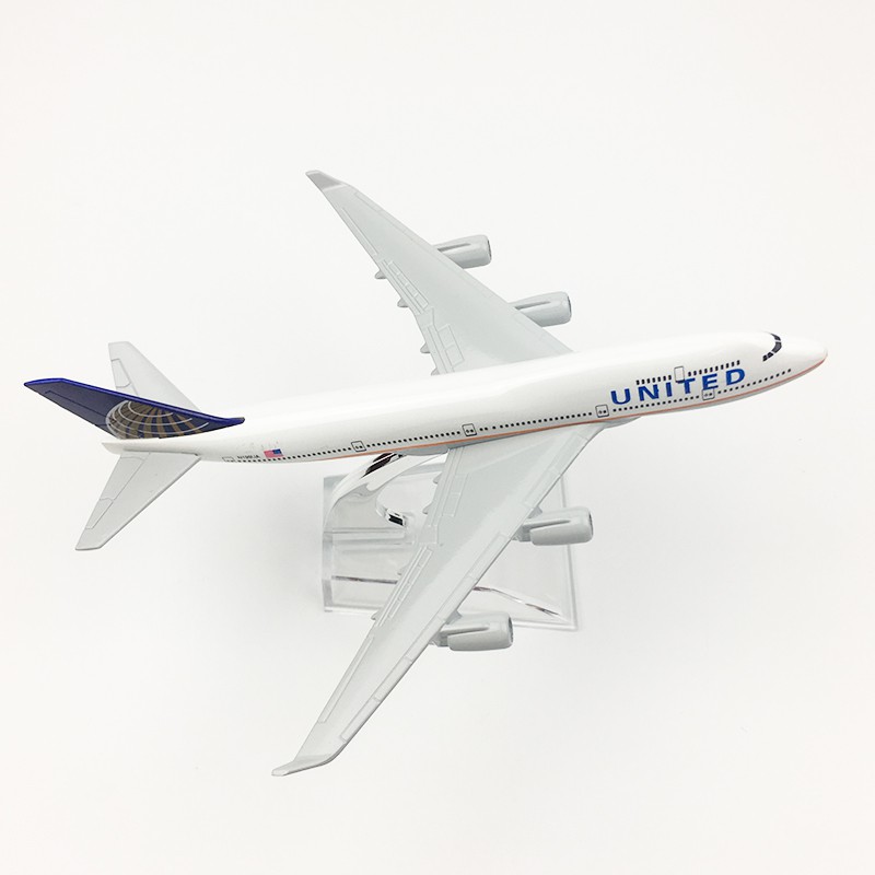 Mô Hình Máy Bay United Airlines 16cm