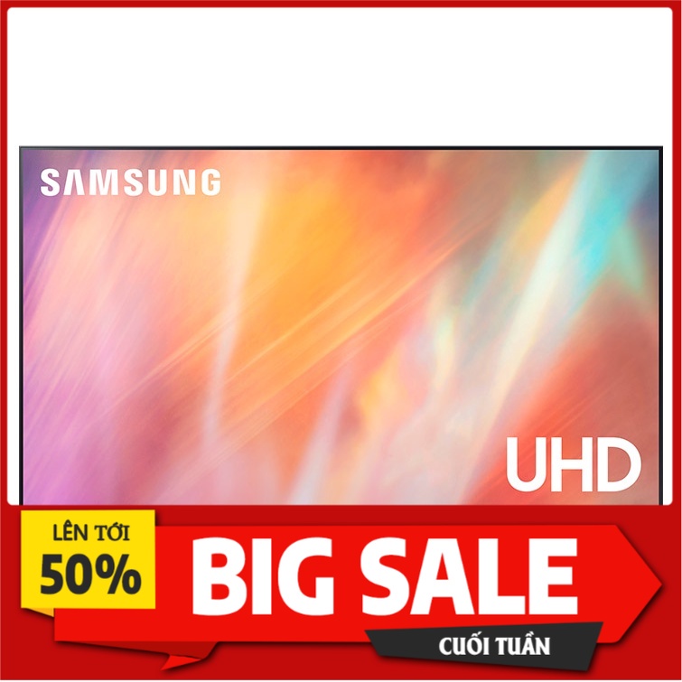 Tivi Samsung Smart UHD 4K 65 inch UA65AU7700KXXV. Lh zalo 0817251145 để được hỗ trợ freeship