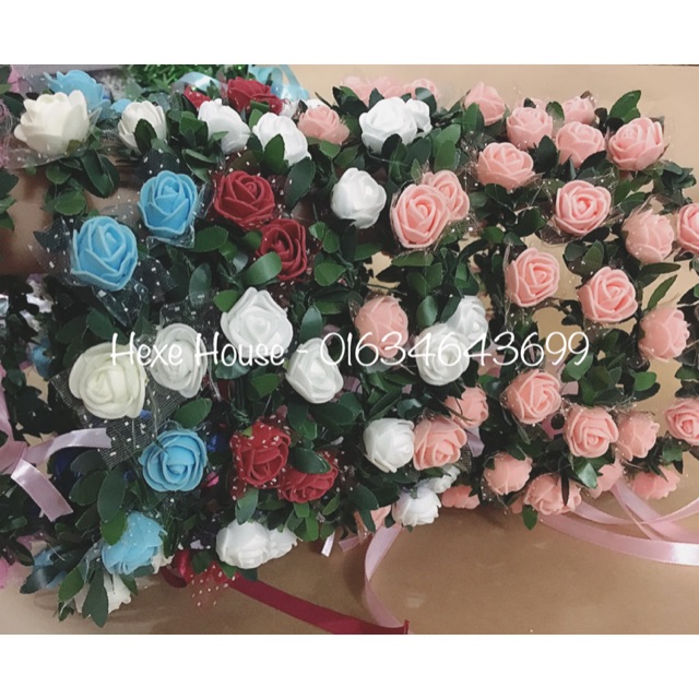 Combo 7 vòng hoa đội đầu