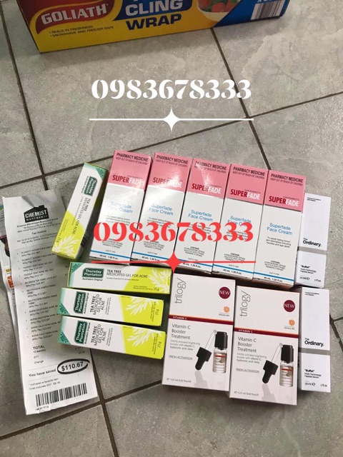 Kem Mờ Nám Tàn Nhang Superfade Chuẩn Bill