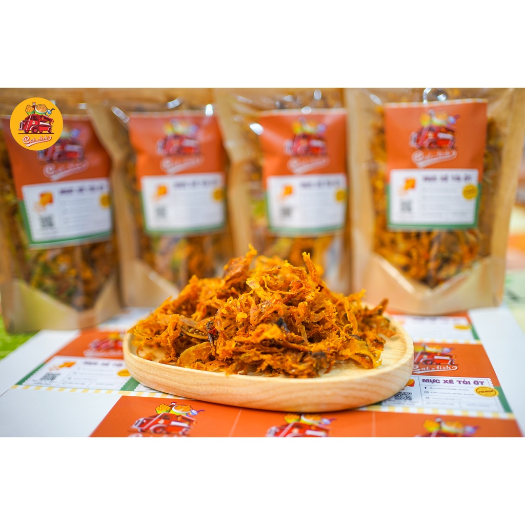 Mực xé tỏi ớt siêu đậm đà - Mực xé tiện lợi ăn ngay - Mực xé Bình Định | BigBuy360 - bigbuy360.vn