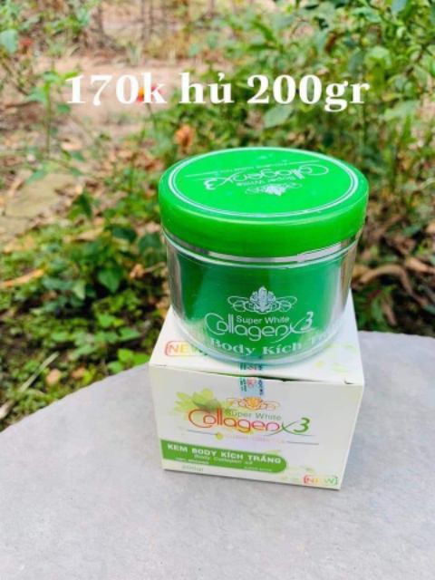 Chuẩn Chính Hãng Body Collagen X3 Gk Hộp 200gr