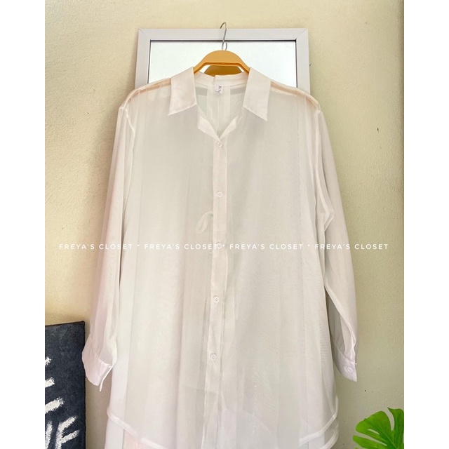 Áo sơ mi nữ ✨ form rộng đi biển style ulzzang thời trang
