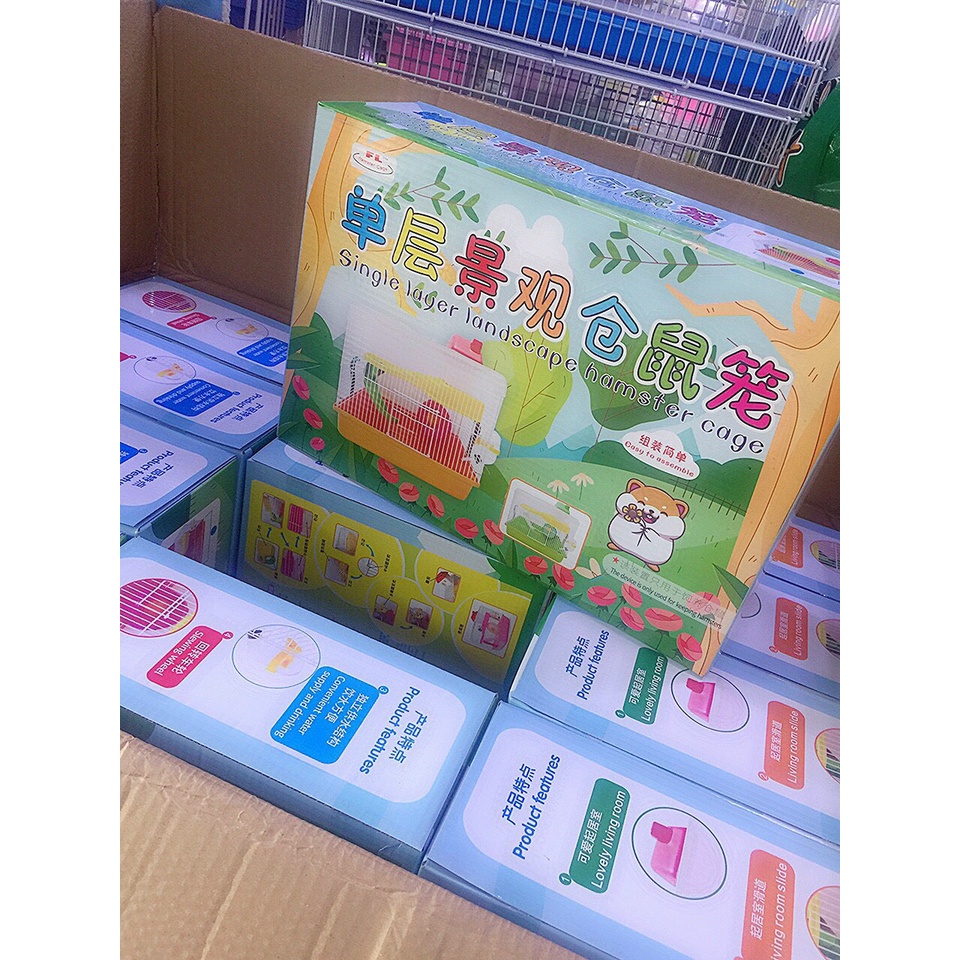Lồng tiểu hoàng tử lớn cho hamster