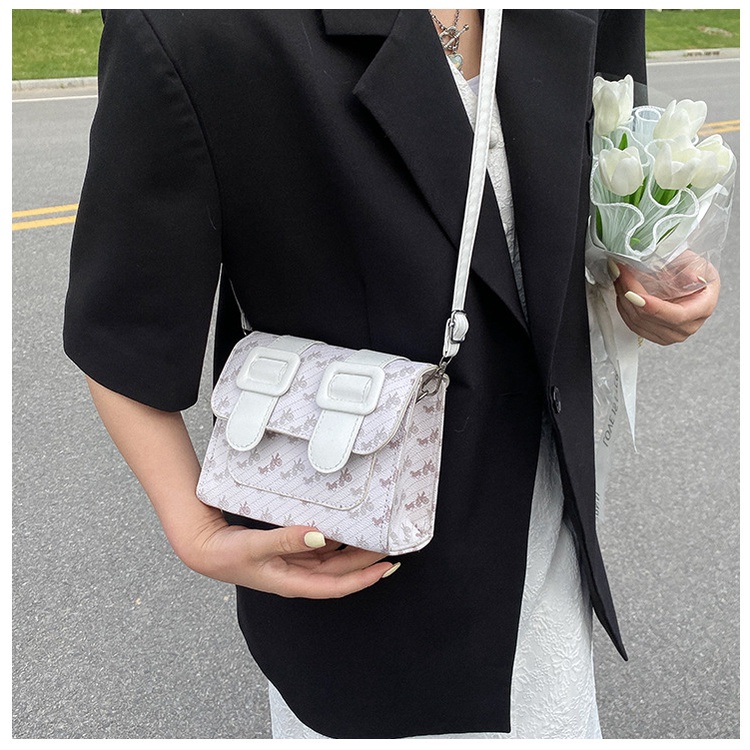 Túi Đeo Chéo Vai Hình Vuông Nhỏ Thiết Kế Thời Trang Mùa Hè Chất Lượng Cao Dành Cho Bạn Nữ