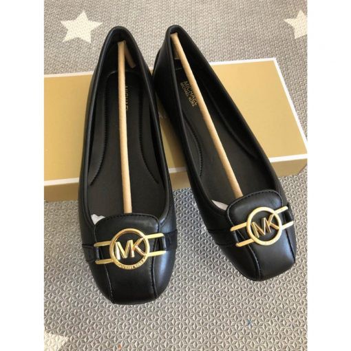 Giày Michael Kors Tracee Leather Black (Da mềm)