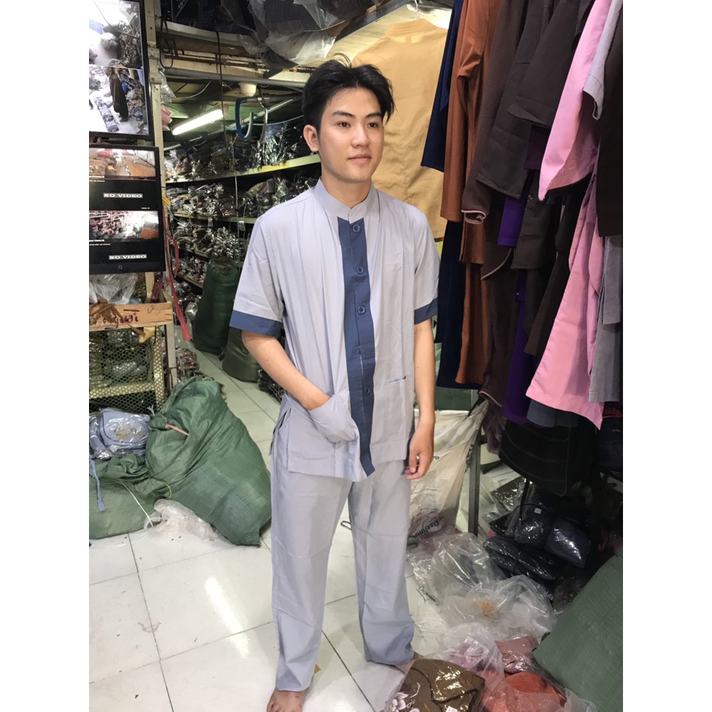 Đồ lam đi chùa _ Nam Phối đài loan - kate