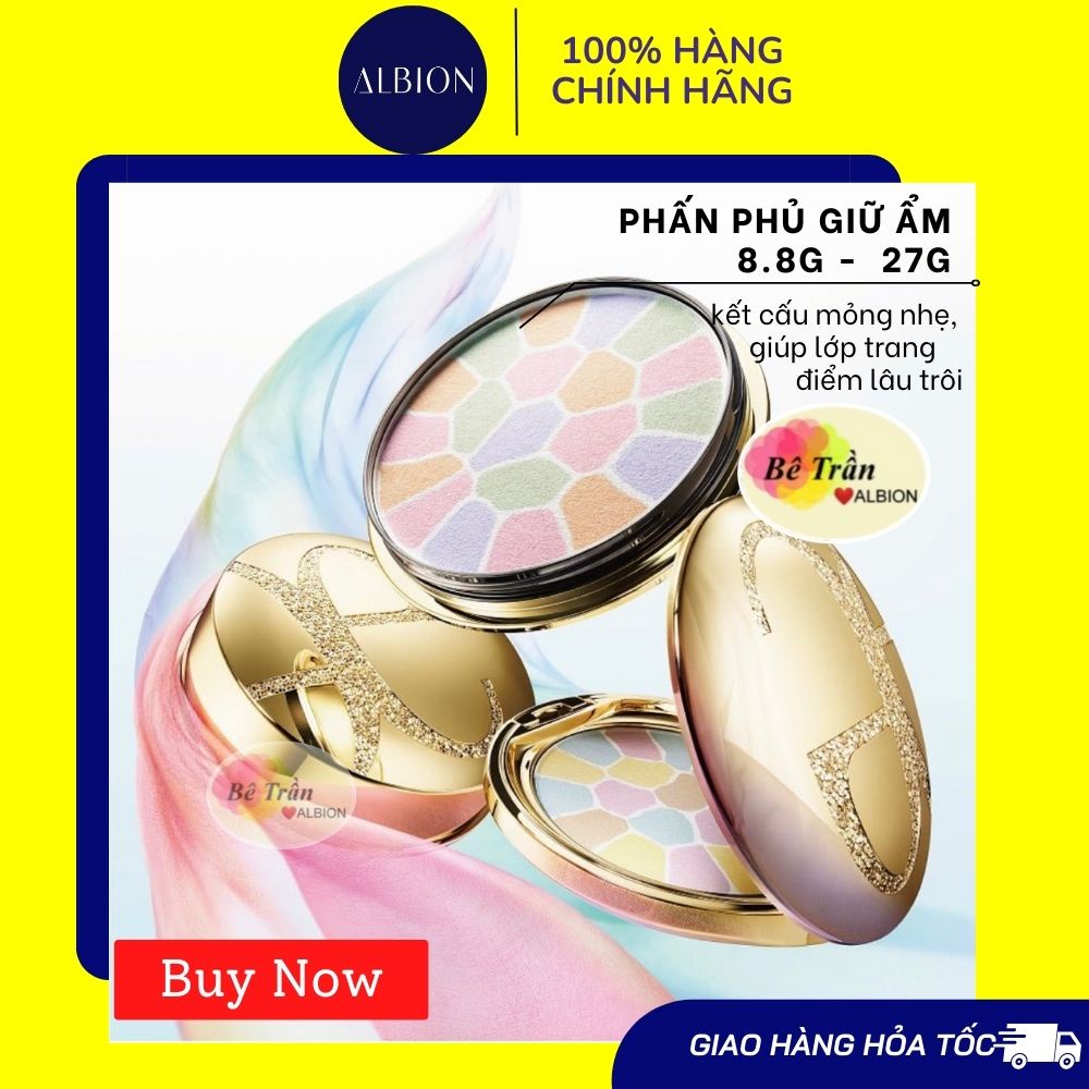 Phấn phủ giữ ẩm Elégance La Poudre Haute Nuance 8.8g 27g (Auth 100%, trực tiếp store ALBION)