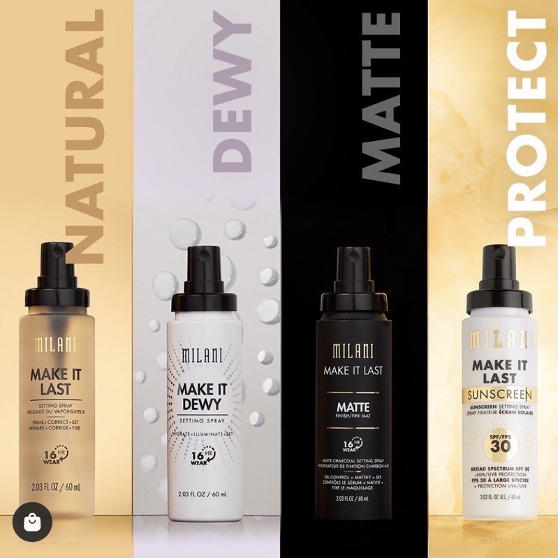 Xịt Giữ Nền Makeup Milani và Nyx | BigBuy360 - bigbuy360.vn