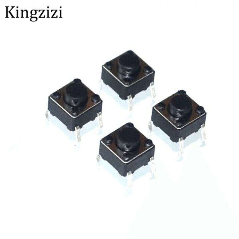 Set 10 công tắc nhấn 4 chân kích thước 6x6x5mm