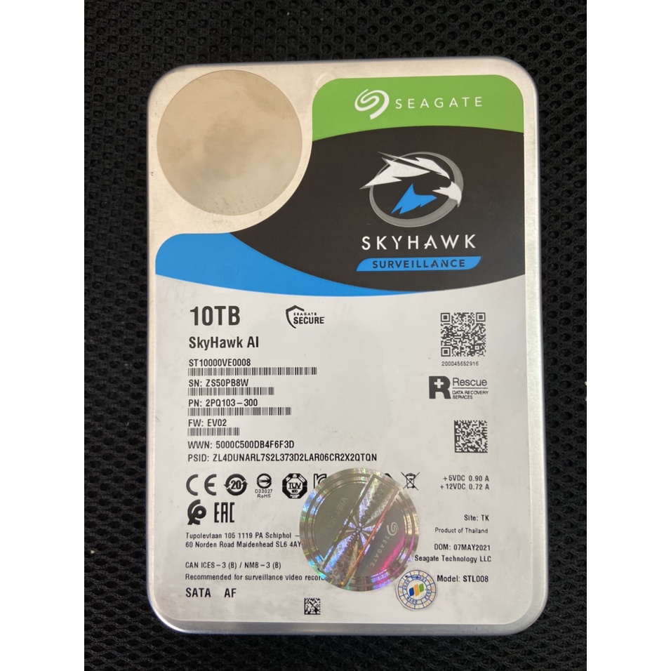 Ổ cứng chuyên dụng cho Camera Seagate Skyhawk 10Tb