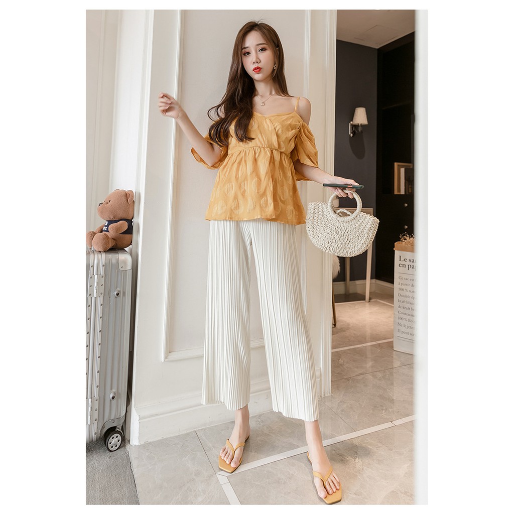 Quần Bầu Xinh Q204 Chất Mỏng Mát Mặc HÈ