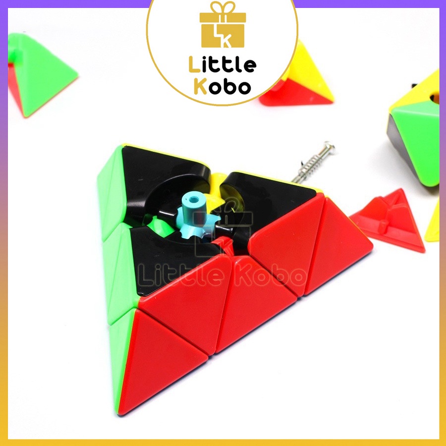 Rubik Pyraminx MoYu MeiLong Pyraminx Rubic Tam Giác Kim Tự Tháp Biến Thể Đồ Chơi Trí Tuệ Trẻ Em Phát Triển Tư Duy