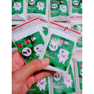 BỘT TẨY TRẮNG RĂNG BAKING SODA | Squishyvui