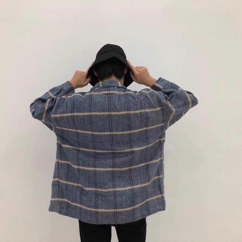 [Hàng sẵn] Áo khoác dạ nam 1 lớp có ảnh thật | BigBuy360 - bigbuy360.vn