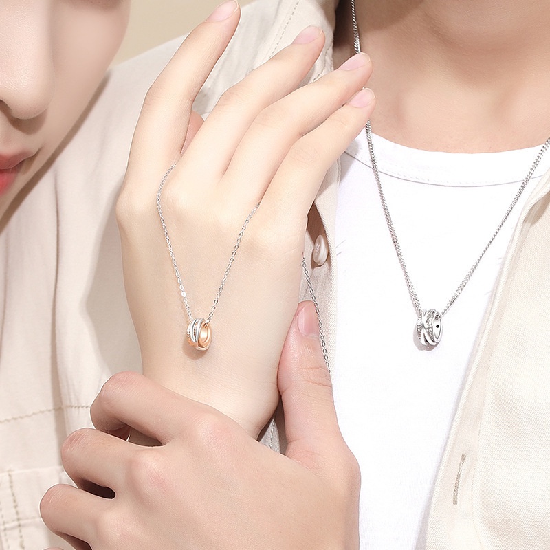 Vòng cổ Mặt Chữ X Thời Trang Dành Cho Cặp Đôi