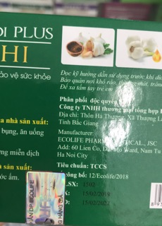 Tinh chất tỏi plus Lan chi