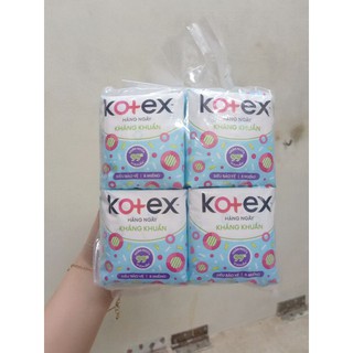 LỐC 8 GÓI KOTEX HẰNG NGÀY KHÁNG KHUẨN SIÊU BẢO VỆ