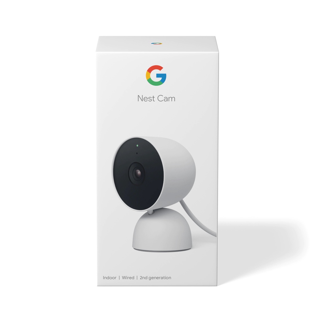 Camera trong nhà Google Nest Cam Indoor Wired – Camera cao cấp của Google, mới 2021