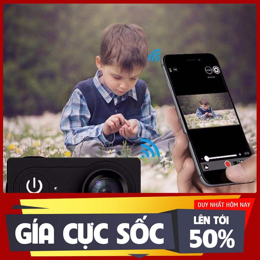 Camera phượt Eken H9R(có remote) phiên bản mới nhất 8.1 bảo hành 12 tháng
