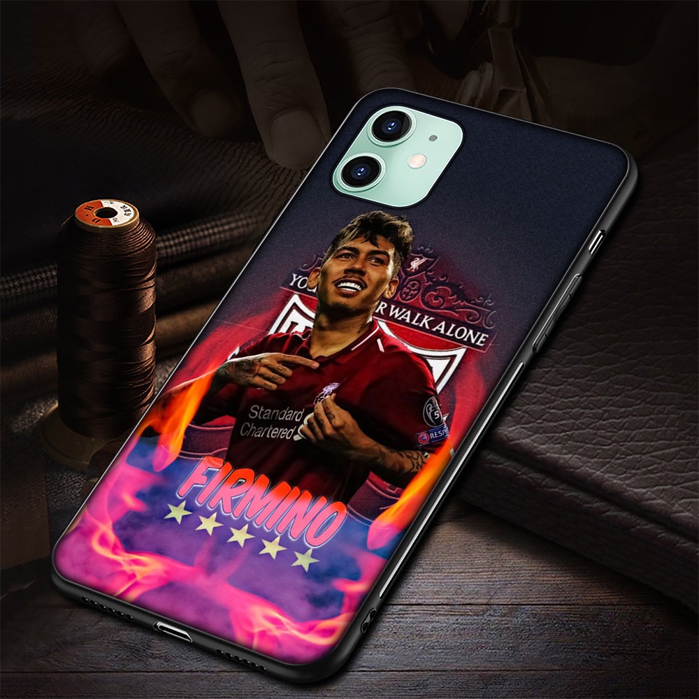 Ốp Điện Thoại Silicon Mềm Hình Logo Liverpool Cho iPhone 12 11 Pro X XS Max Mini GF43