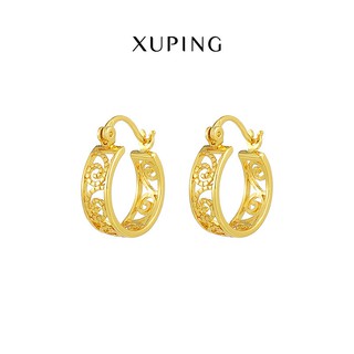 Bông Tai Nữ Mạ Vàng 24K, Thiết Kế Sang Trọng Quý Phái  - XPBT17