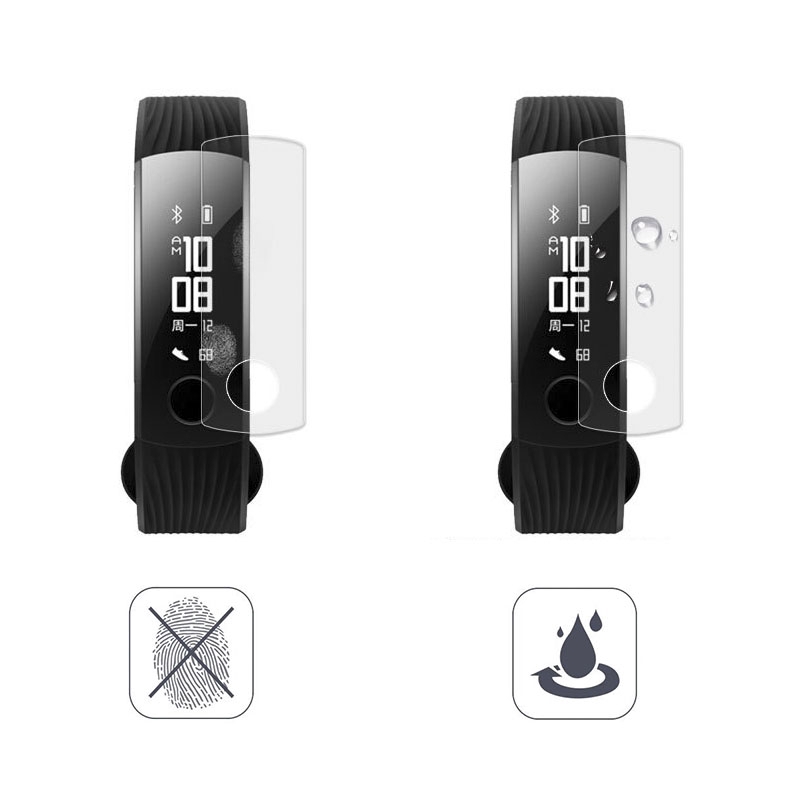 3 miếng dán cường lực cho đồng hồ 9D Huawei Honor Band 3 4 Smart Watch