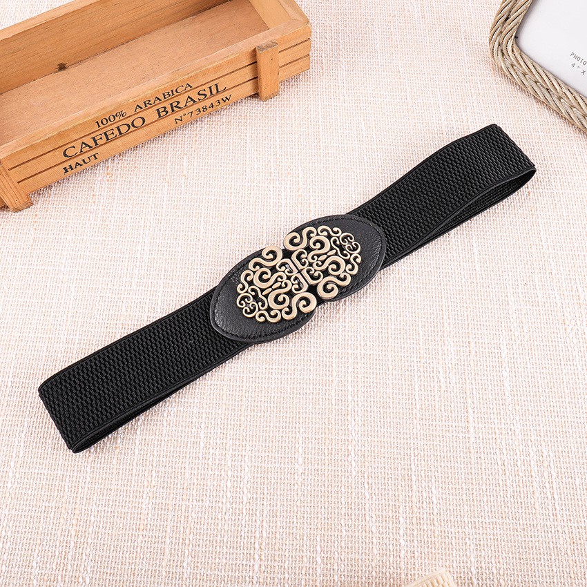 Đai váy nịt đầm mặt đồng B16 4cm