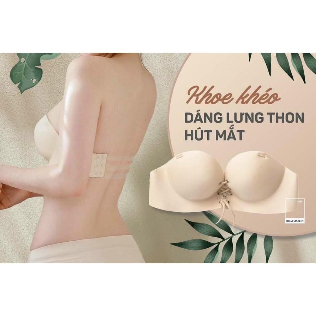Áo Lót Nữ Dễ Thương, Áo Cúp Ngực Dây Rút Siêu Đẩy Nâng Ngực Tạo Khe 368