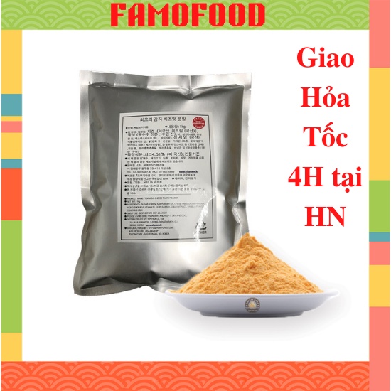 Bột phô mai lắc Hàn quốc Famofood gói 100g