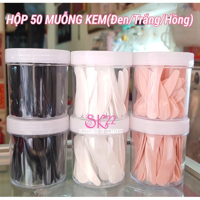 🐽HỘP 50 MUỖNG KEM🐽