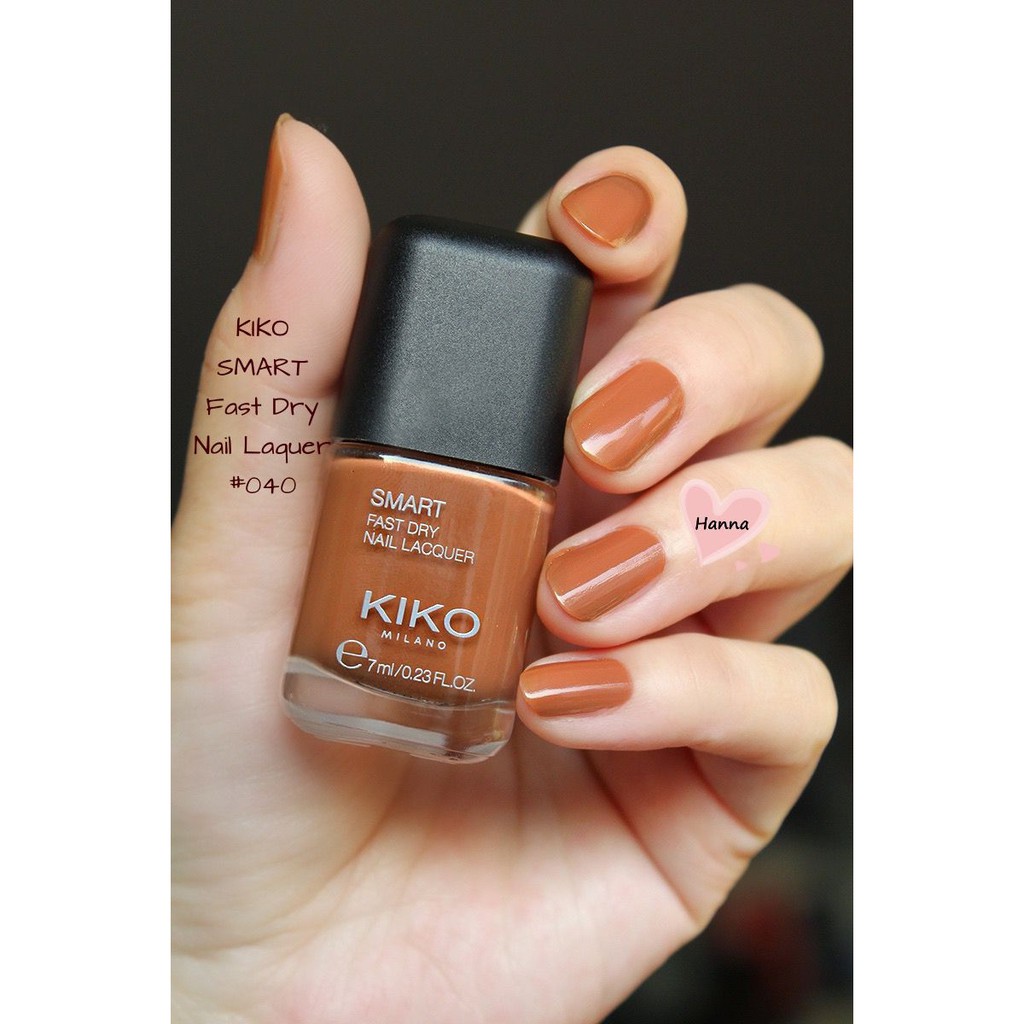 (Chuẩn Pháp) Sơn móng tay KIKO Smart Fast Dry Nail Lacquer