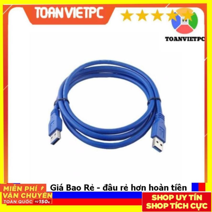 Dây cáp usb 2 đầu dương 60cm | Dây usb 2 đầu đực chuẩn 3.0