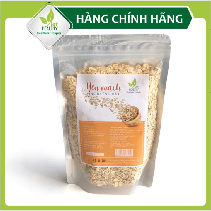 Yến mạch nguyên chất Viet healthy 500g