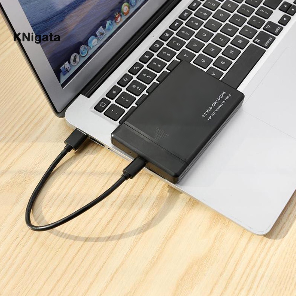 Hộp Đựng Ổ Cứng Ssd Sata Usb 3.1 Type-C 6 / 10gbps 2.5inch Ốp | BigBuy360 - bigbuy360.vn