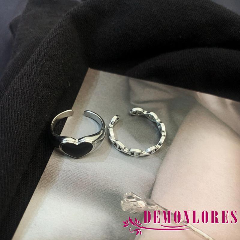 Set nhẫn đeo khớp ngón tay phong cách vintage thời trang cho nữ