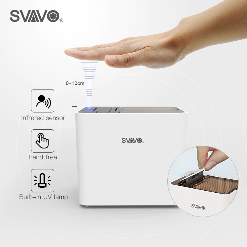 Hộp Đựng Tăm Cảm Ứng Tự Động Thông Minh SVAVO