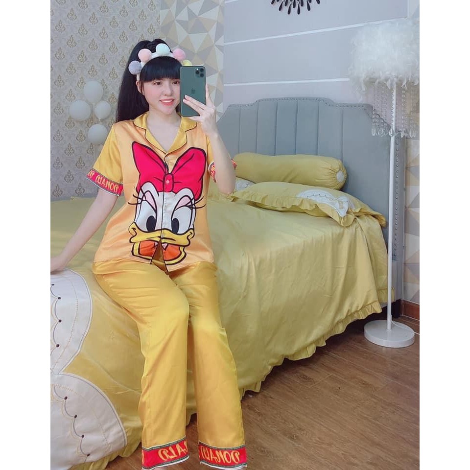 Pizama satin lụa in mickey TNQD | BigBuy360 - bigbuy360.vn