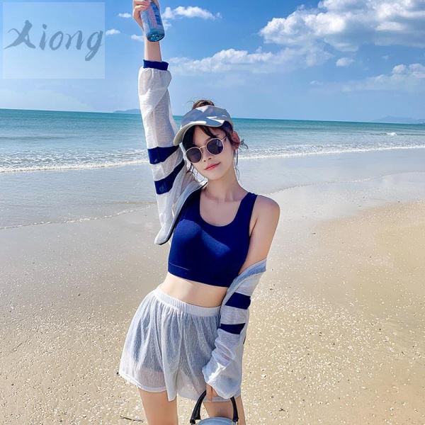 Đồ Bơi Bốn Mảnh Phong Cách Hàn Quốc 2020 Cho Nữ