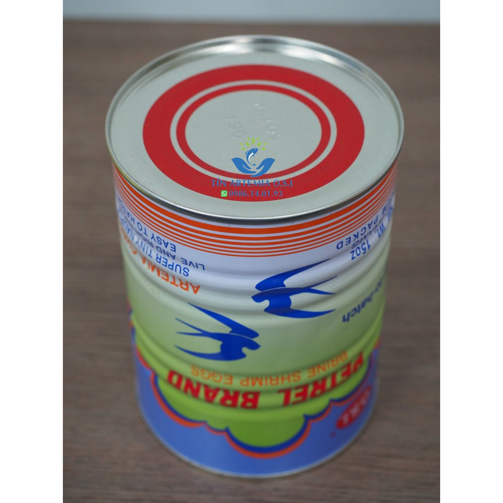 Trứng Artemia Mỹ O.S.I Con Én Đáy Đỏ Loại 1, Độ Nở 95%, Hủ 20g Chiết Lẻ