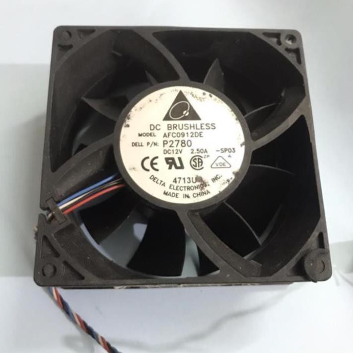 Fan Delta 12V 9cm 2.5A công suất cực lớn hút thổi rất mạnh