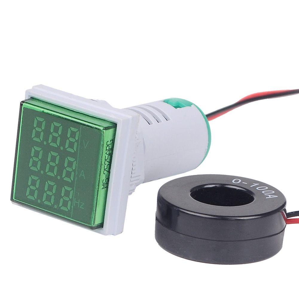 MUVAKO Vôn Kế Kỹ Thuật Số  LED 60-500V 20-75Hz