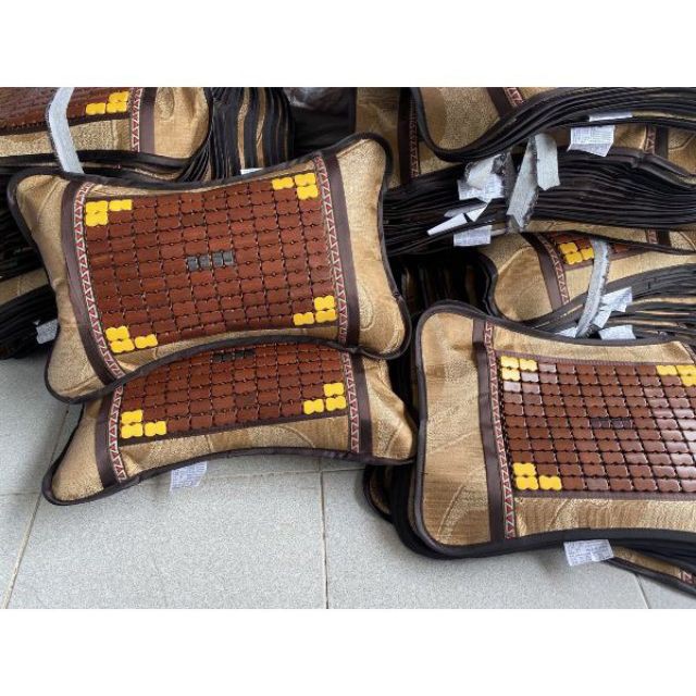 Gối Trúc Mây Hạt Cao Cấp-Thoáng Khí, Gối