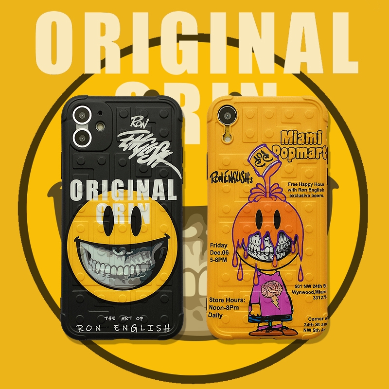 iPhone 12 Pro max Ốp điện thoại dẻo đèn/vàng hình đầu lâu cho IPHONE 7/8 PLUS / X / XS / XR / XS MAX / 11/11 PRO / 11 PRO MAX / SE2 | BigBuy360 - bigbuy360.vn