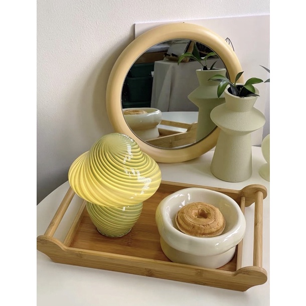 Đèn để bàn hình nấm Table Lamp nhiều màu phong cách Bắc Âu
