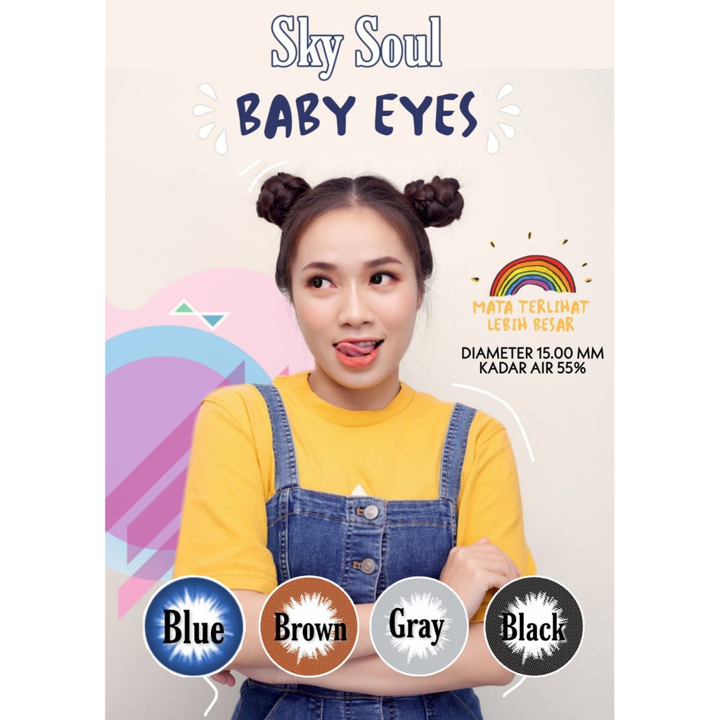 (Hàng Mới Về) Phấn Mắt Mềm Mịn Như Em Bé Sky Soul