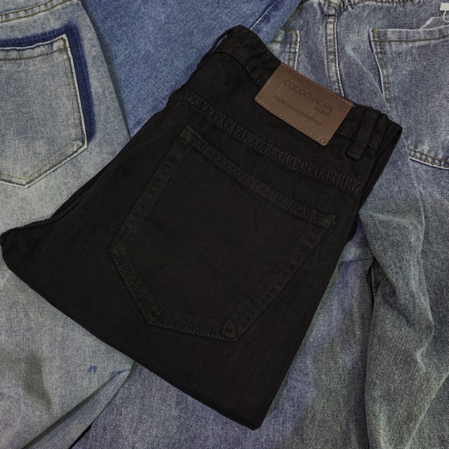 #SS1 quần Black Slim Baggy Jeans by #COCOCHACHAVN