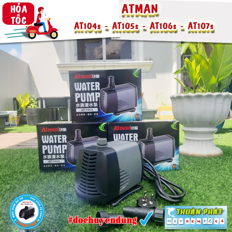 Máy Bơm Hồ Cá Atman AT 104s - AT 105s - AT 106s - AT 107s