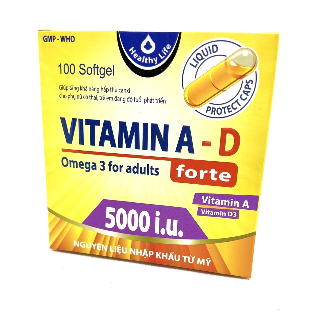 VITAMIN AD ĐẸP DA,SÁNG DA ,MỜ THÂM ,CHỐNG LÃO HÓA AD 5000IU