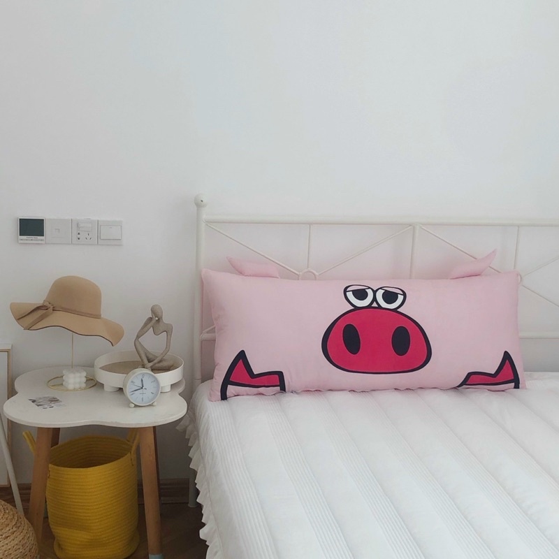 Shinbedding_ Tựa Giường Đáng Yêu Chất Nỉ Nhung Mềm Êm